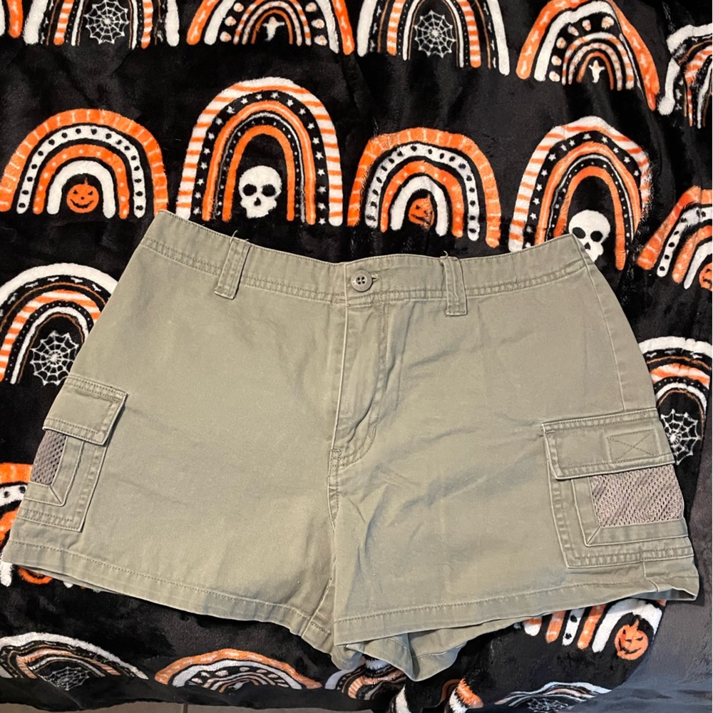 Light Green Khaki Shorts